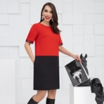 Платье Взаимные чувства. Состав: 96% п/э, 4% эластан