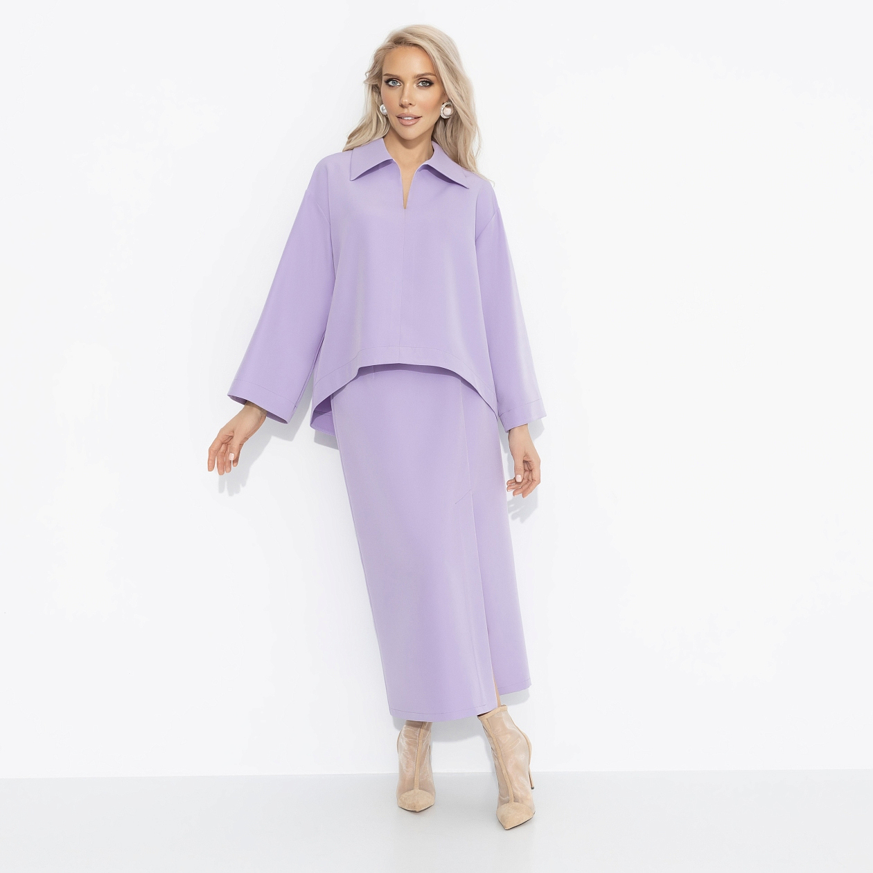 Комплект с юбкой Легкость эмоций (2 в 1, душа компании). Состав: 95% п/э, 5% эластан