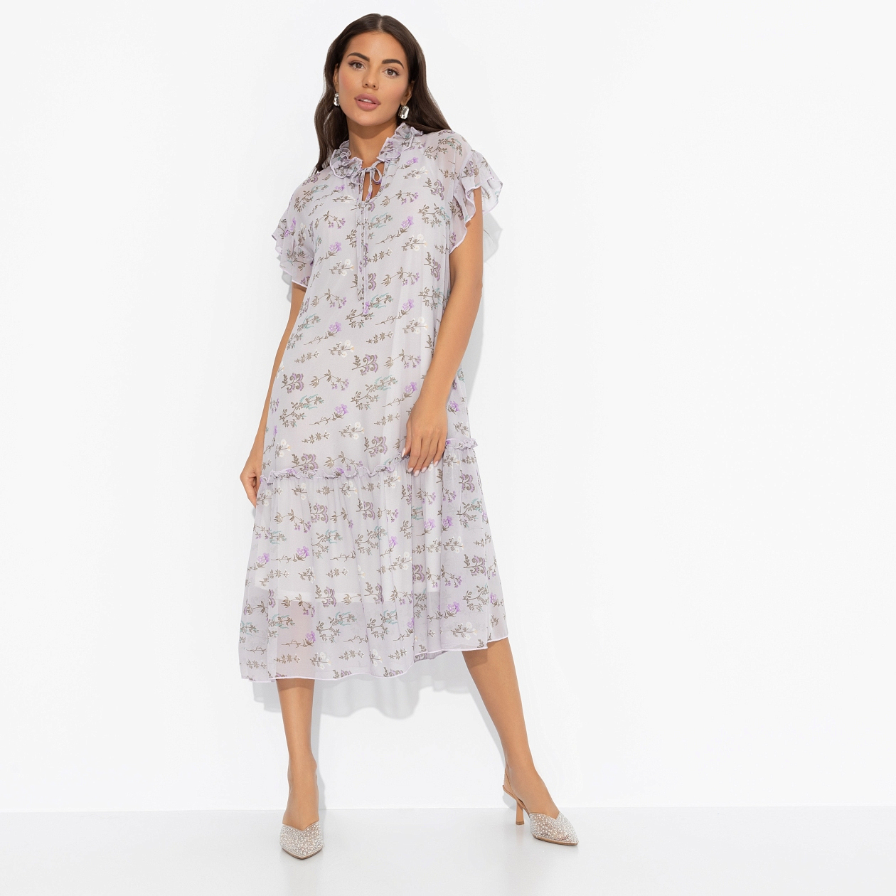 Платье Невидимый магнетизм (gray). Состав: 97% п/э, 3% спандекс