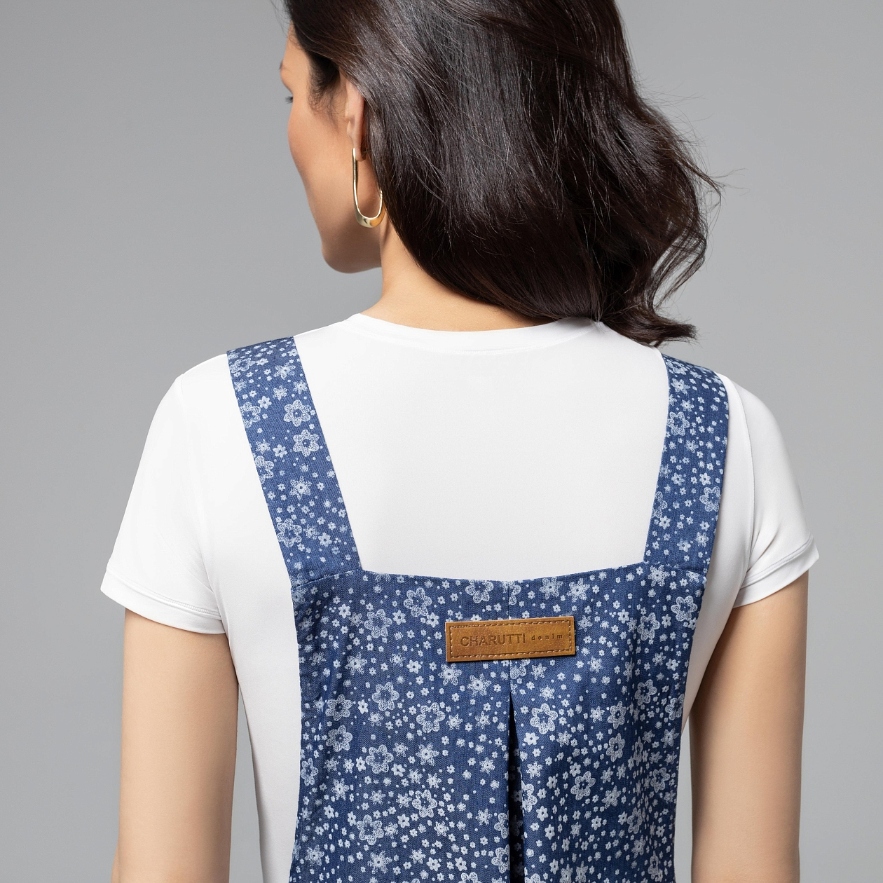 Комбинезон Комфорт лета (blue). Состав: 95% хлопок, 5% спандекс