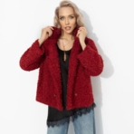 Слишком заметна (красный закат, oversize, 42-48). Состав: 98% п/э, 2% спандекс