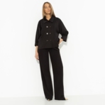 Жакет Безупречные манеры (черный). Состав: 75% полиэстер, 20% вискоза, 5% спандекс