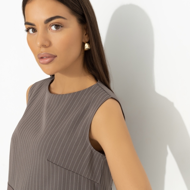 Блуза Кейт Мосс отдыхает (brown) 