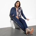 Брючный комплект Стильный абсолют (элегант, 2 в 1). Состав: 65% п/э, 30% вискоза, 5% спандекс