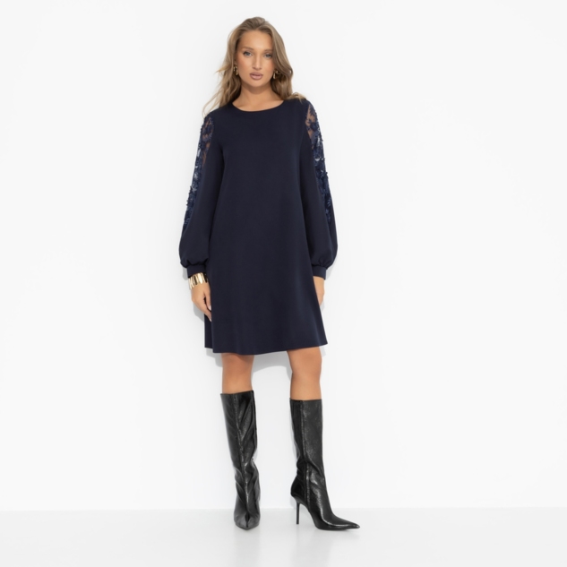 Платье Секрет любви (синее) 