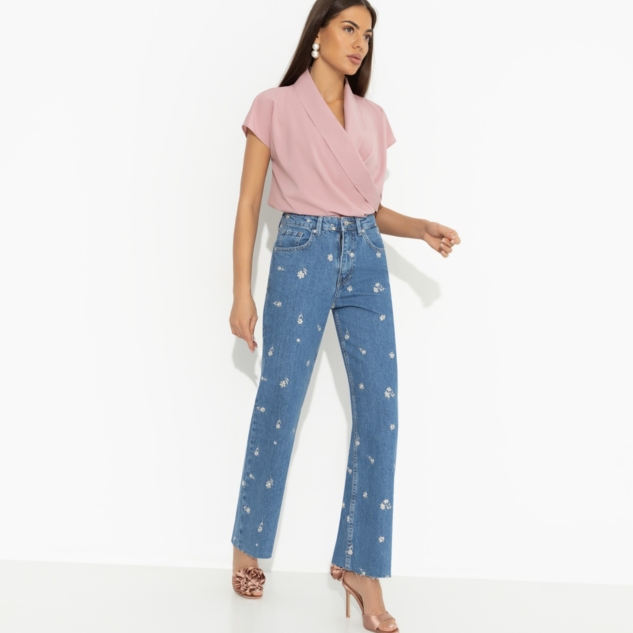 Блуза На пике изящества (розовая) 