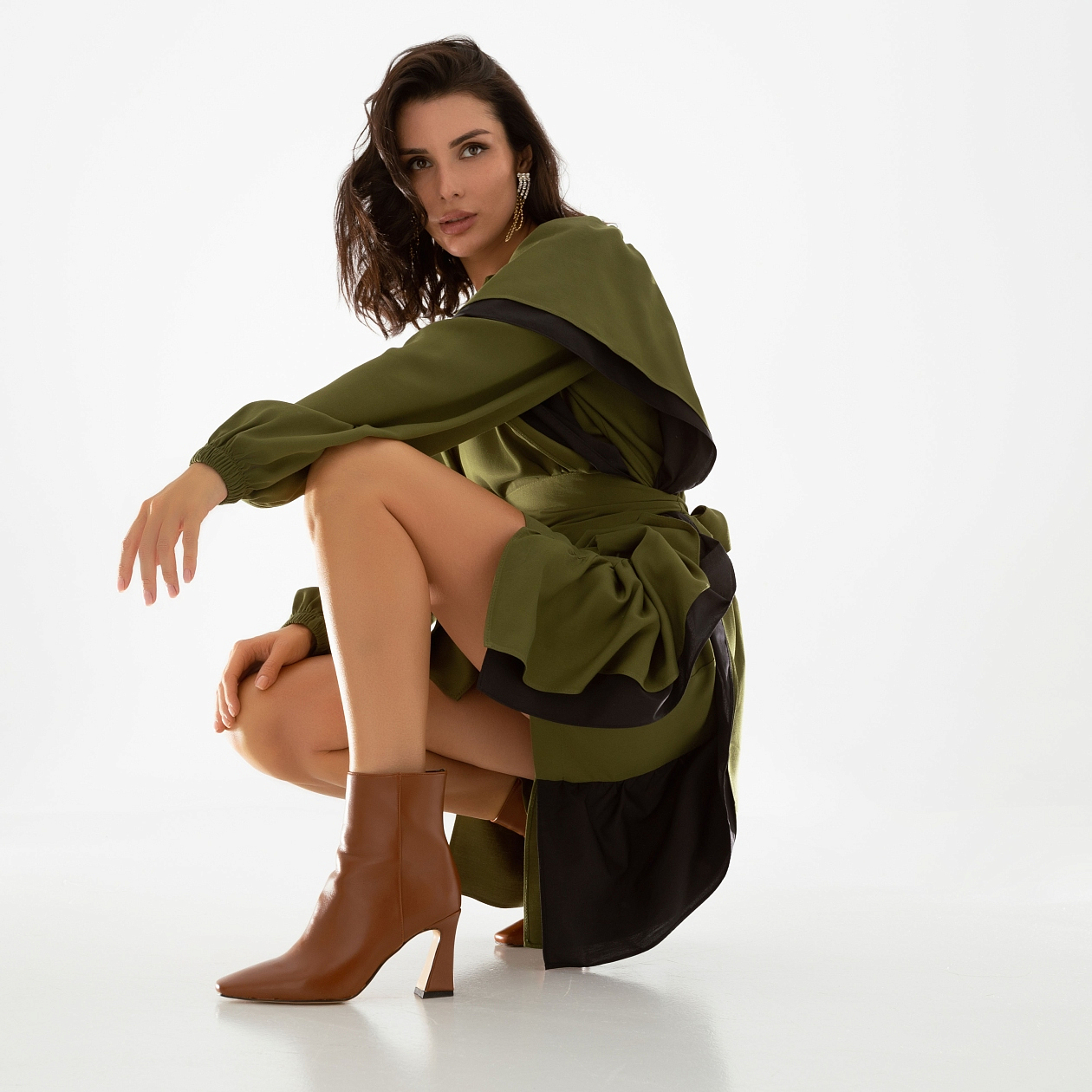 Платье Зависть подружки (fantastic, с поясом). Состав: 100 % вискоза