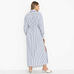 Платье-рубашка В самое сердце (тренд). Состав: 65% п/э, 30% вискоза, 5% эластан