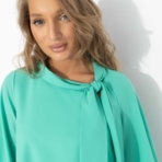 Блуза Невероятная красотка (мятная). Состав: 100% п/э