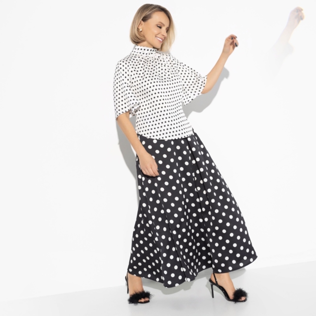 Комплект с юбкой Восторг очарования (леди, 2 в 1, с поясом) 