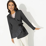 Жакет Прекрасно воспитана (new). Состав: 65% п/э, 30% вискоза, 5% спандекс