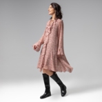 Платье Для восхищенных взглядов (pink). Состав: 98% п/э, 2% спандекс