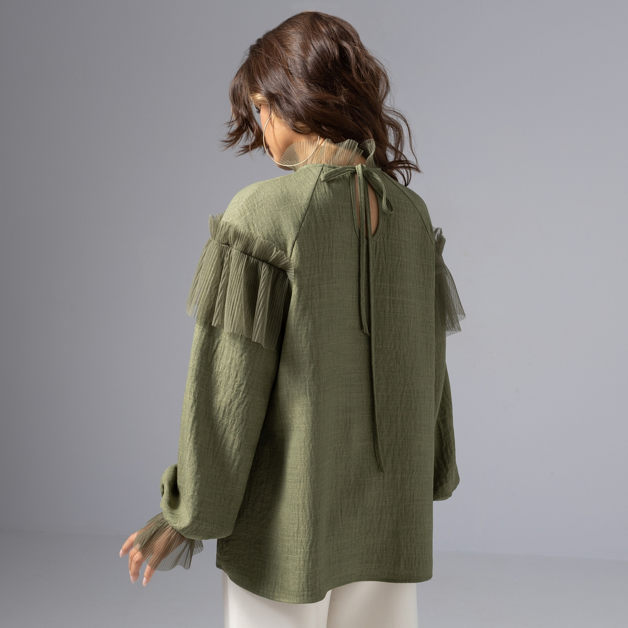 Блуза Мелодия сердца. Состав: 65% п/э, 30% вискоза, 5% спандекс