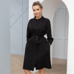 Платье Идеальный фасон (с поясом). Состав: 60% п/э, 37% вискоза, 3% спандекс