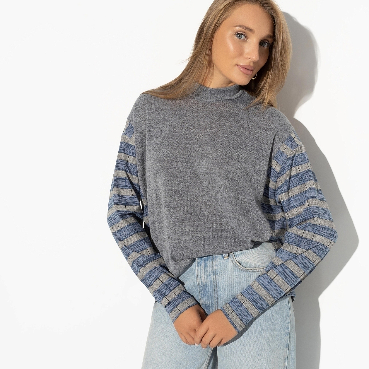 Туника Невероятное притяжение (classic). Состав: 65% вискоза, 15% ангора, 15% п/э, 5% спандекс