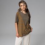 Футболка Грань опасности (фэшн). Состав: 50% п/э, 30% вискоза, 15% нейлон, 5% спандекс