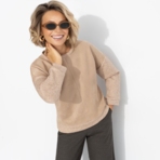 Лонгслив Твёрдый характер. Состав: 46% вискоза, 28% п/э, 21% нейлон, 5% спандекс