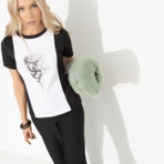 Футболка Я так хочу (snake). Состав: 65% п/э, 30% вискоза, 5% стрейч