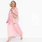 Двойка Влюблена в свой образ (2 в 1, розовый). Состав: 95% полиэстер, 5% эластан