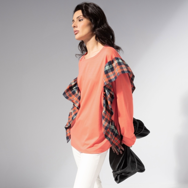 Лонгслив Гардеробная магия (лососевый) 