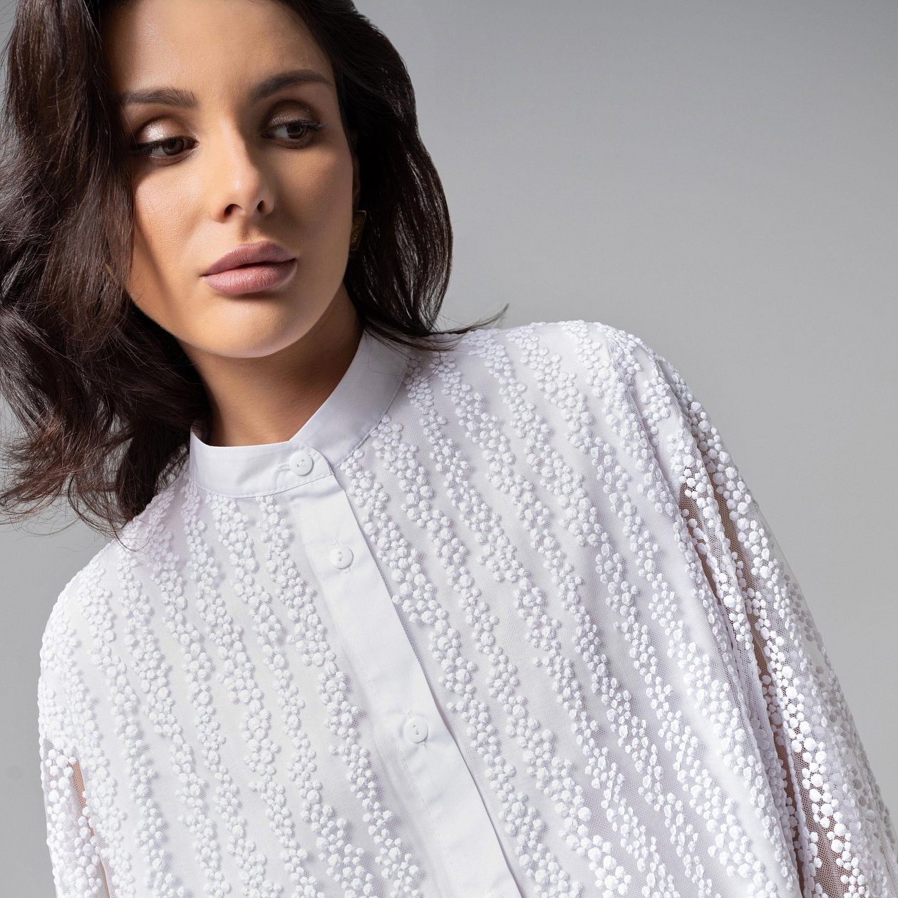 Вне конкуренции (white snow). Состав: 50% хлопок, 50% полиэстер