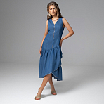 Сарафан Вкус жизни. Состав: 80% хлопок, 15% п/э, 5% спандекс