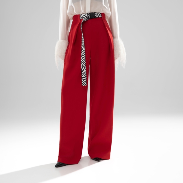 Брюки Lifestyle (рэд, с поясом) 