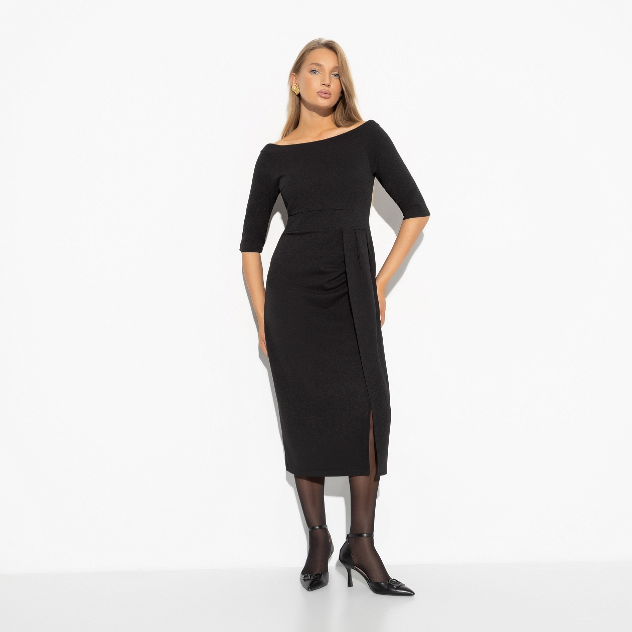 Платье Деловой завтрак. Состав: 100% полиэстер