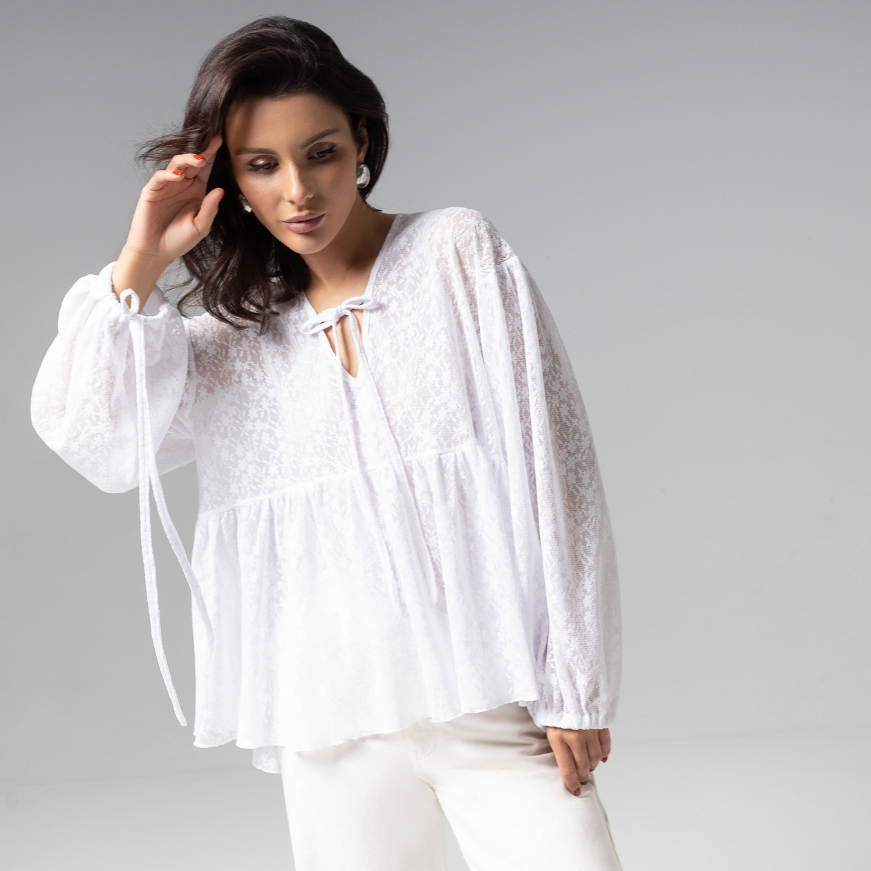 Блуза Секретный ингредиент (snow queen). Состав: 50% хлопок, 45% п/э, 5% спандекс