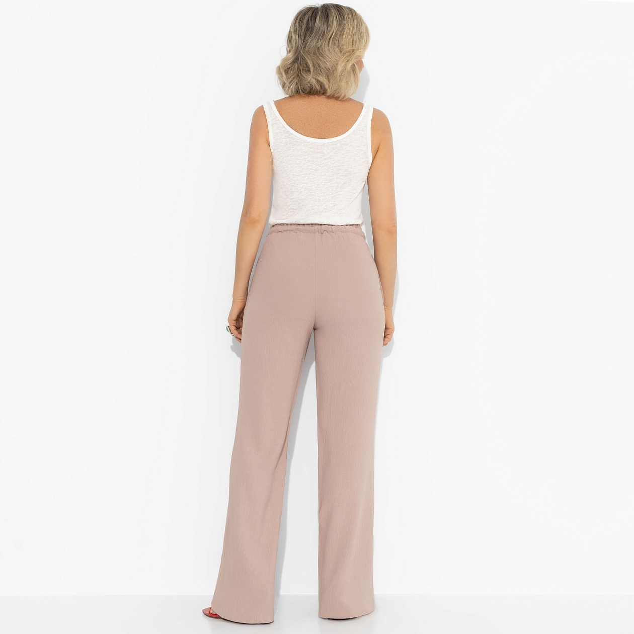 Брюки Оглушительный успех (капучино). Состав: 100% п/э