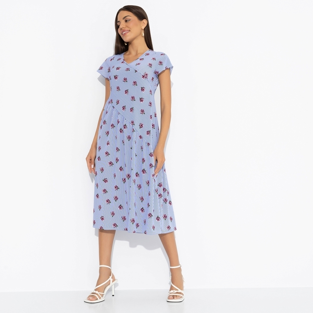 Платье Легкость момента. Состав: 95% п/э, 5% спандекс