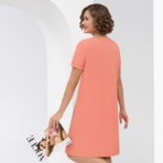 Платье Играю на контрасте. Состав: 80% п/э, 15% лен, 5% эластан