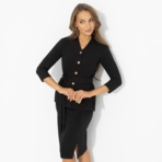 Костюм с юбкой Гордая и дикая (2 в 1, с поясом). Состав: 65% п/э, 30% вискоза, 5% эластан