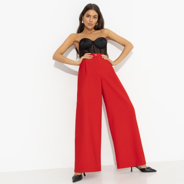 Брюки Легкой походкой (red) 