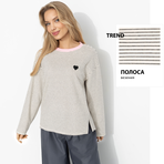 Лонгслив Эстетика момента. Состав: 65% вискоза, 30% полиэстер, 5% эластан