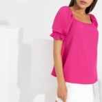 Блуза Сладкий комплимент (kiss). Состав: 97% полиэстер, 3% спандекс