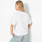 Футболка На своей волне (искренность). Состав: 65% п/э, 30% вискоза, 5% стрейч