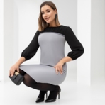 Платье На грани фантазий. Состав: 60% п/э, 37% вискоза, 3% спандекс