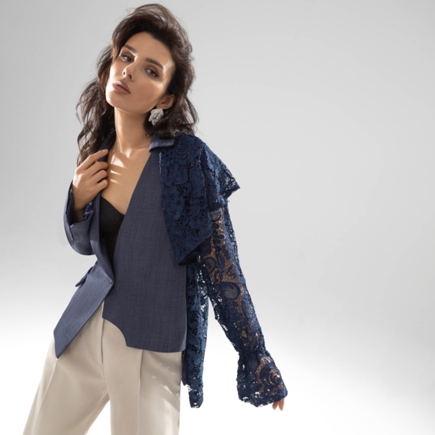 Жакет Примкнуть к избранным (misty blue) 