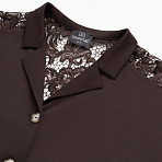 Стильное дежавю (горький шоколад). Состав: 65% п/э, 30% вискоза, 5% спандекс