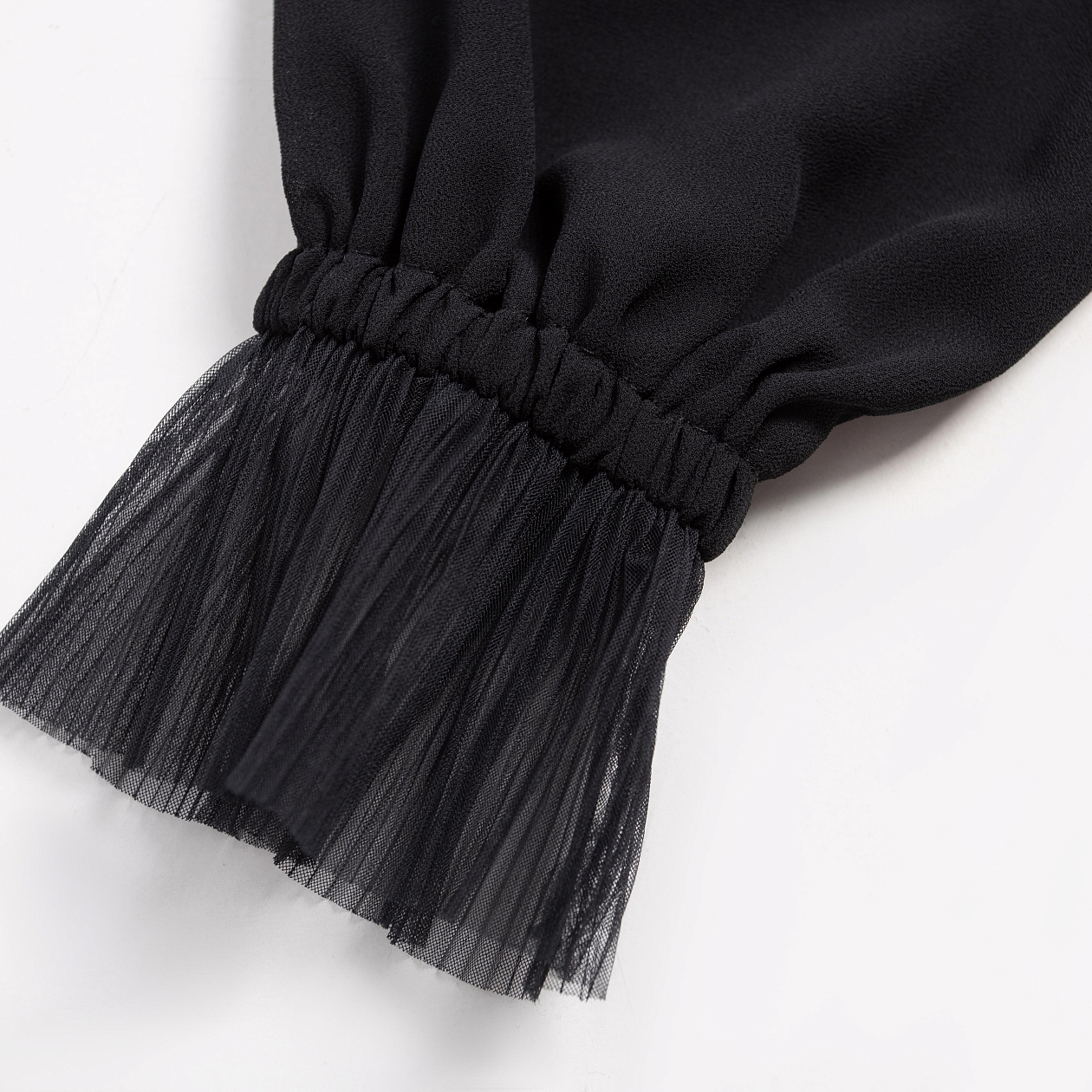 Блуза Мелодия сердца (ночь). Состав: 98% п/э, 2% спандекс