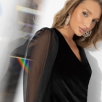 Платье Роковая фантазия (полночь). Состав: 95% п/э, 5% спандекс