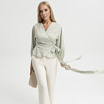 Блуза Восхитительные охваты (нежный нектар). Состав: 100% вискоза