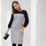 Платье На грани фантазий. Состав: 60% п/э, 37% вискоза, 3% спандекс