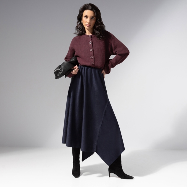 Юбка Грация рассвета (синяя) 