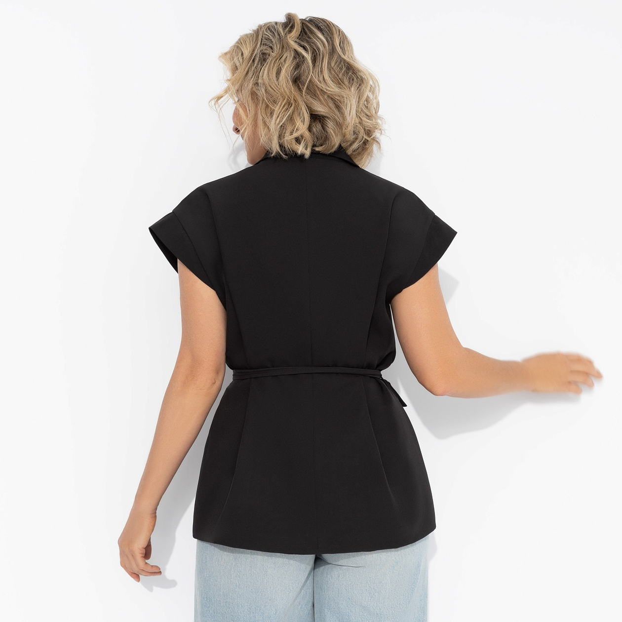 Слишком модно (black). Состав: 60% п/э, 37% вискоза, 3% спандекс