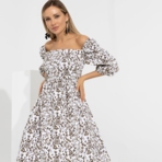 Платье Счастливый момент (великолепная). Состав: 70% хлопок, 27% полиэстер, 3% эластан