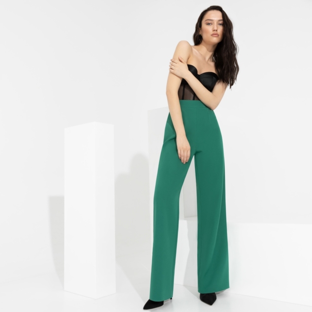 Брюки Модный экстаз (green mist) 