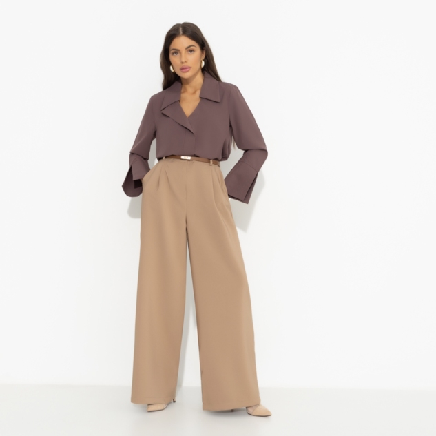 Блуза Амбассадор стиля (brown) 