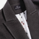 Жакет Решительный ход. Состав: 65% п/э, 30% вискоза, 5% спандекс